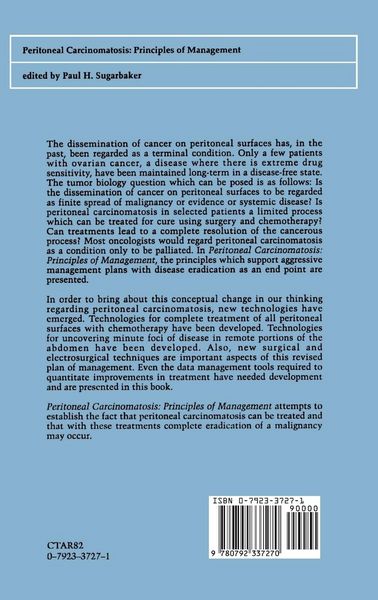 Produktbild: Peritoneal Carcinomatosis: Principles of Management