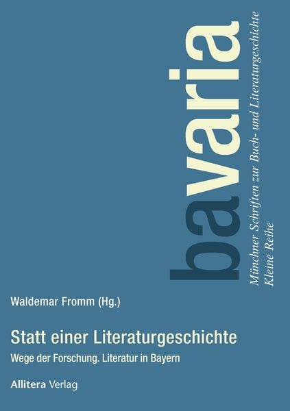 Produktbild: Statt einer Literaturgeschichte