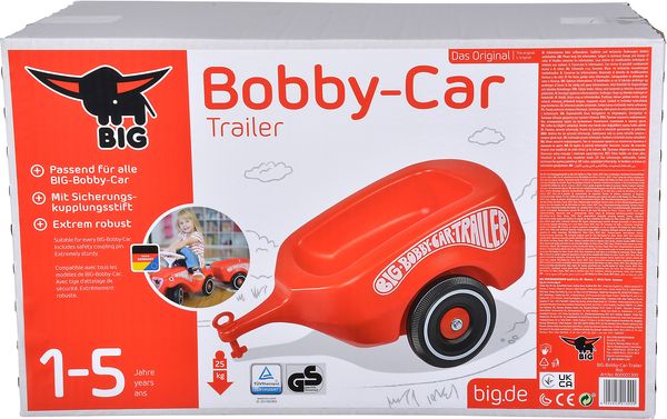 BIG Bobby-Car Anhänger, rot