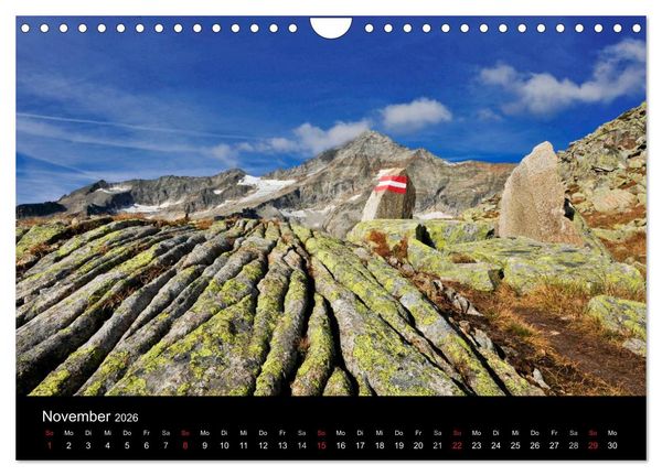 Produktbild: TIROL - Der Berliner H&ouml;henweg (Wandkalender 2026 DIN A4 quer), CALVENDO Monatskalender