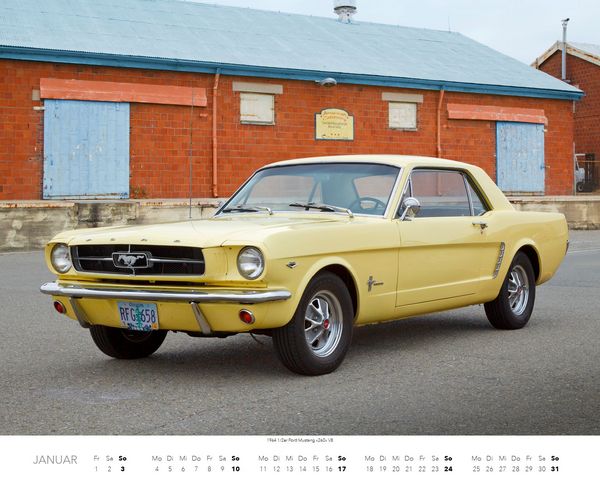 Produktbild: Ford Mustang Kalender 2027