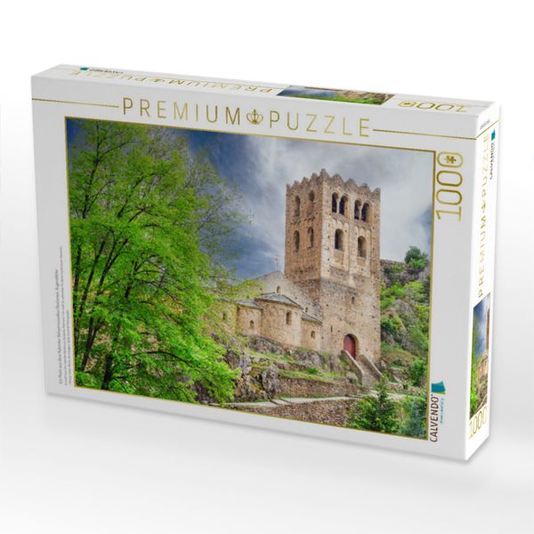 Produktbild: CALVENDO Puzzle Ein Motiv aus dem Kalender Geheimnisvolles Okzitanien. Augenblicke | 1000 Teile Lege-Gr&ouml;&szlig;e 64x48cm Foto-Puzzle f&uuml;r gl&uuml;ckliche Stunden
