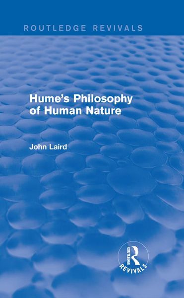 Produktbild: Hume's Philosophy of Human Nature (Routledge Revivals)
