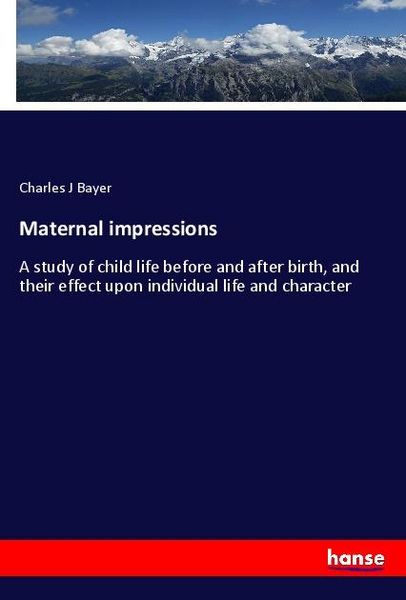 Produktbild: Maternal impressions