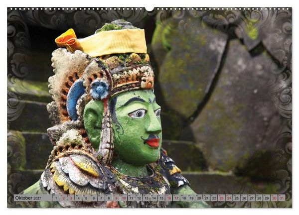 Produktbild: Bali - Tempelw&auml;chter und D&auml;monen (hochwertiger Premium Wandkalender 2027 DIN A2 quer), Kunstdruck in Hochglanz