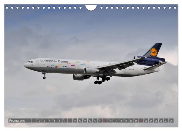 Produktbild: Flugzeuge zwischen Himmel und Erde (Wandkalender 2026 DIN A4 quer), CALVENDO Monatskalender