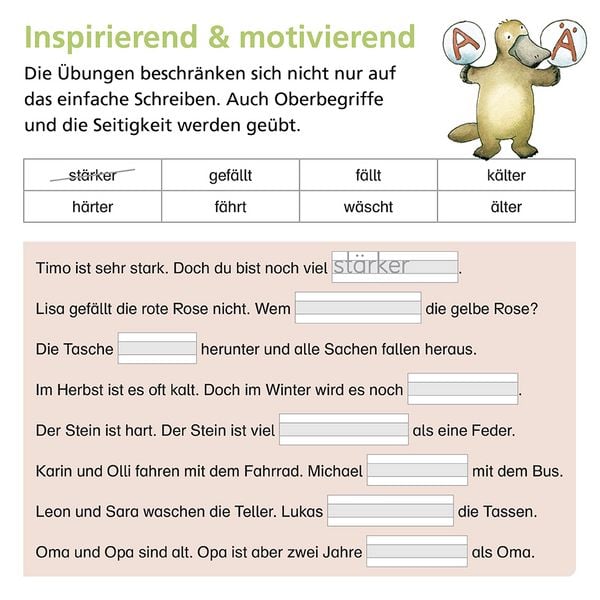 Produktbild: Rechtschreiben mit Rico Schnabel, Klasse 2