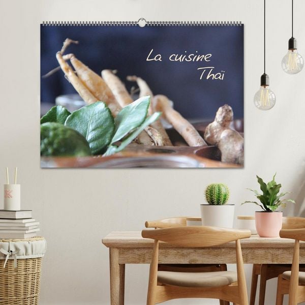 Produktbild: La cuisine Tha&iuml; (Calendrier mural 2026 DIN A2 vertical), CALVENDO calendrier mensuel