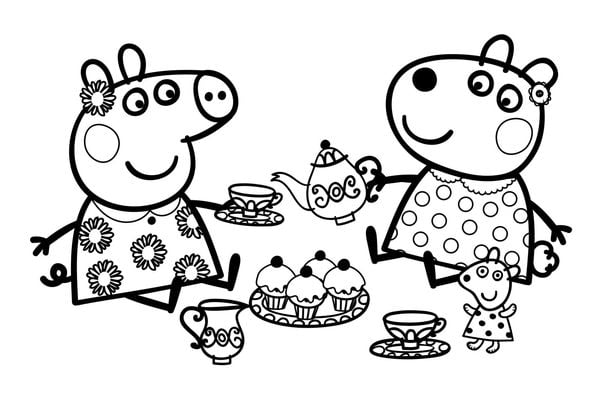 Produktbild: Peppa Wutz Mitmachbuch: Malspa&szlig; mit Fensterstickern