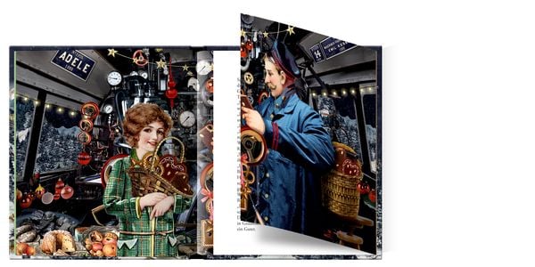 Produktbild: Adventskalenderbuch: Weihnachtsexpress ins Gl&uuml;ck (Behr)