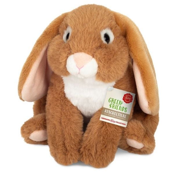 Produktbild: Teddy Hermann 93735 - H&auml;schen nougat, Pl&uuml;sch, 19 cm