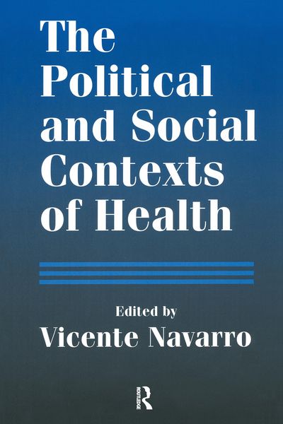 Produktbild: The Political and Social Contexts of Health