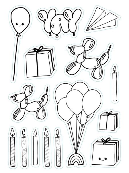 Produktbild: Color Your Own Stickers