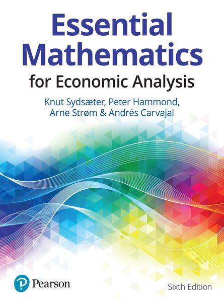 Produktbild: Essential Mathematics for Economic Analysis