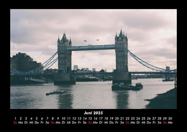 Produktbild: London 2025 Fotokalender DIN A3