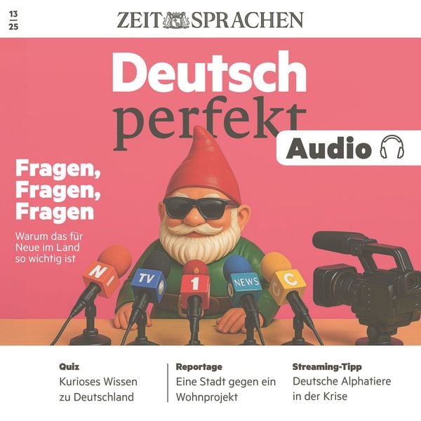 Deutsch lernen Audio - Fragen, Fragen, Fragen