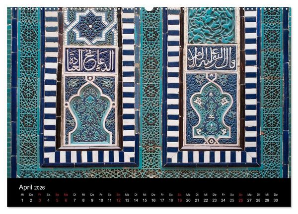 Produktbild: Usbekistan (Wandkalender 2026 DIN A2 quer), CALVENDO Monatskalender
