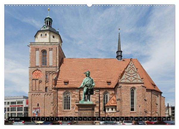 Produktbild: DESSAU - Eine Stadt mit vielen Gesichtern (Wandkalender 2026 DIN A2 quer), CALVENDO Monatskalender
