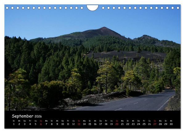 Produktbild: La Palma, Isla bonita (Wandkalender 2026 DIN A4 quer), CALVENDO Monatskalender