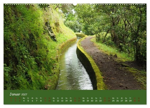 Produktbild: Levadawandern auf Madeira (Wandkalender 2027 DIN A2 quer), CALVENDO Monatskalender
