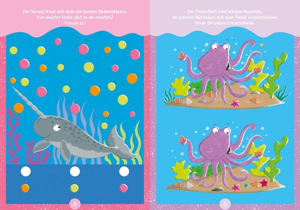 Produktbild: Einfach r&auml;tseln! F&uuml;r Kindergarten-Kids. Unter Wasser