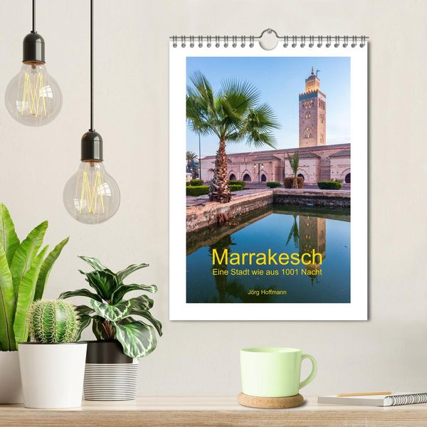 Produktbild: Marrakesch - Eine Stadt wie aus 1001 Nacht (Wandkalender 2026 DIN A4 hoch), CALVENDO Monatskalender
