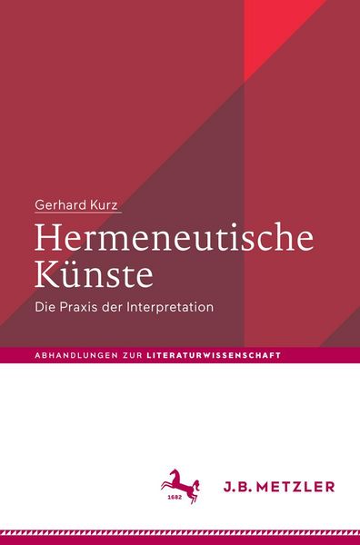 Produktbild: Hermeneutische K&uuml;nste