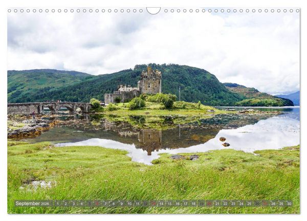 Produktbild: Schottland - Wie gemalt (Wandkalender 2026 DIN A3 quer), CALVENDO Monatskalender