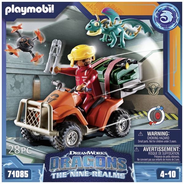 Produktbild: PLAYMOBIL 71085 - Dragons, Die 9 Welten - Icaris Quad & Phil