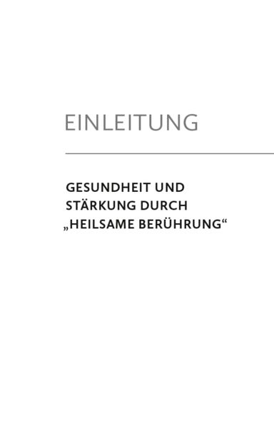 Produktbild: Heilsame Ber&uuml;hrung von K&ouml;rper, Herz und Seele