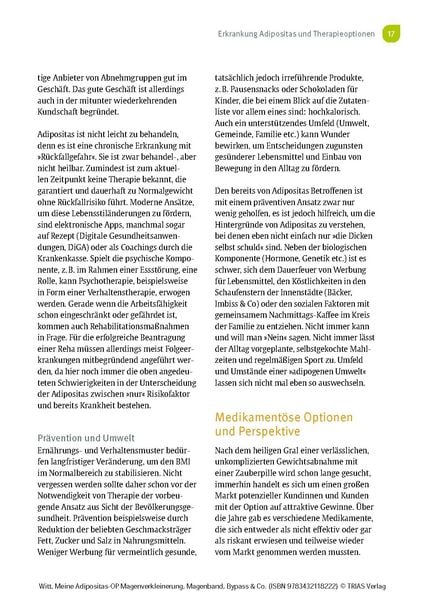 Produktbild: Meine Adipositas-OP. Magenverkleinerung, Magenband, Bypass & Co.