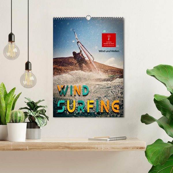 Produktbild: Windsurfing - Wind und Wellen (Wandkalender 2026 DIN A3 hoch), CALVENDO Monatskalender