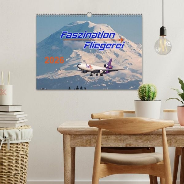 Produktbild: Faszination Fliegerei (Wandkalender 2026 DIN A3 quer), CALVENDO Monatskalender