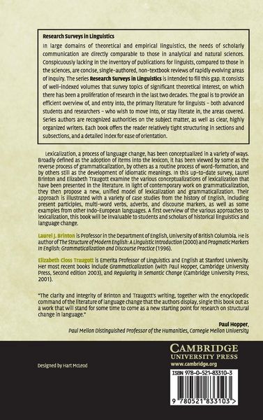 Produktbild: Lexicalization and Language Change