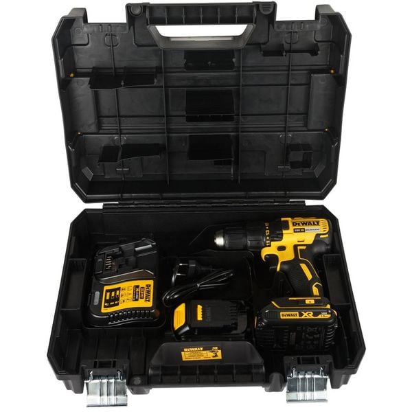 DEWALT DCD777S2T DCD777S2T-QW Akku-Bohrschrauber 18V 1.5Ah inkl. 2. Akku, inkl. Koffer