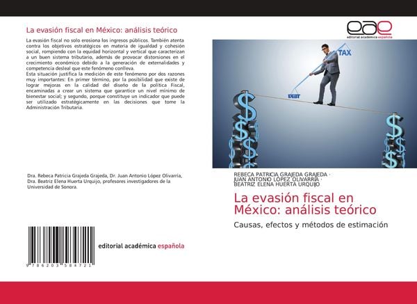 Produktbild: La evasi&oacute;n fiscal en M&eacute;xico: an&aacute;lisis te&oacute;rico