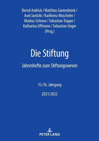 Produktbild: Die Stiftung