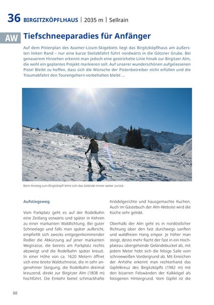 Produktbild: Pistengehen und leichte Skitouren