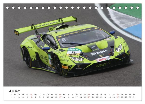 Produktbild: Motorsport aus Sant&rsquo;Agata (Tischkalender 2025 DIN A5 quer), CALVENDO Monatskalender