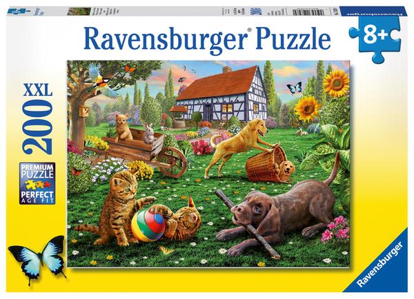 Puzzle Ravensburger Entdecker auf vier Pfoten 200 Teile XXL