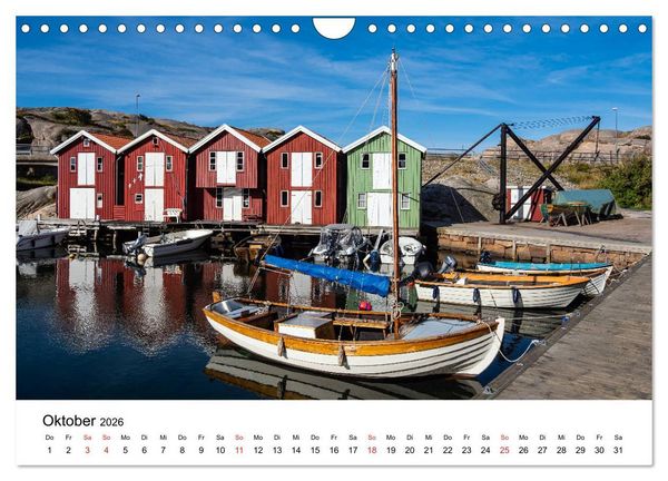 Produktbild: Westk&uuml;ste in Schweden (Wandkalender 2026 DIN A4 quer), CALVENDO Monatskalender