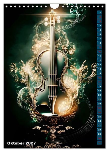Produktbild: Umbrae Libri (Wandkalender 2027 DIN A4 hoch), CALVENDO Monatskalender