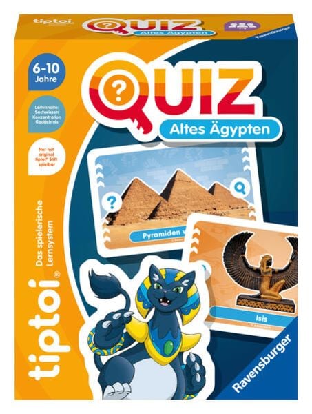 Ravensburger - tiptoi Quiz Altes Ägypten