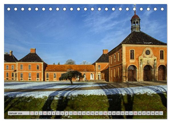 Produktbild: Schloss Bothmer - Kl&uuml;tzer Schlossimpressionen (Tischkalender 2026 DIN A5 quer), CALVENDO Monatskalender