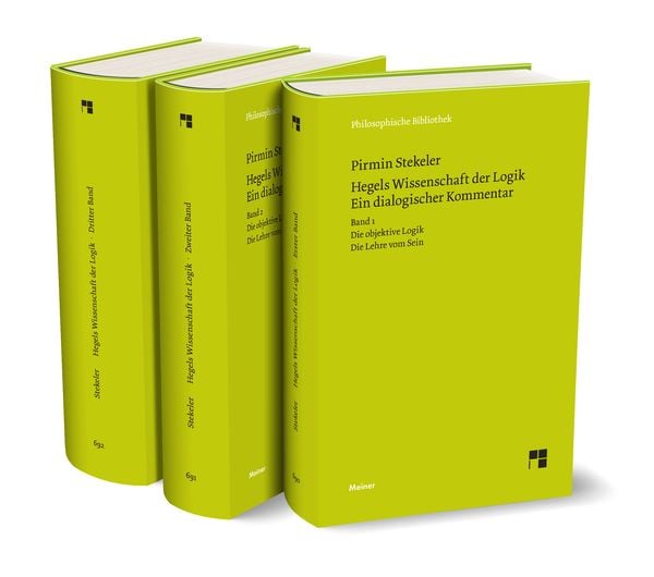 Produktbild: Hegels Wissenschaft der Logik. Ein dialogischer Kommentar. Band 1-3