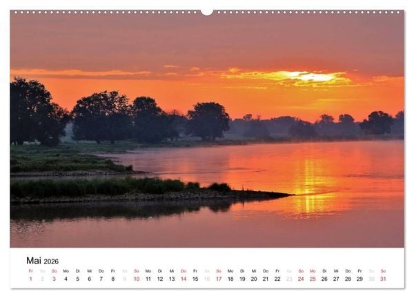 Produktbild: Morgenstimmungen 2026 (hochwertiger Premium Wandkalender 2026 DIN A2 quer), Kunstdruck in Hochglanz