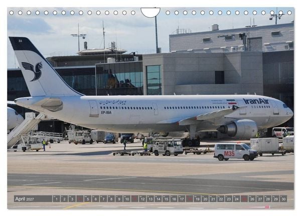Produktbild: Flugzeuge zwischen Himmel und Erde (Wandkalender 2027 DIN A4 quer), CALVENDO Monatskalender