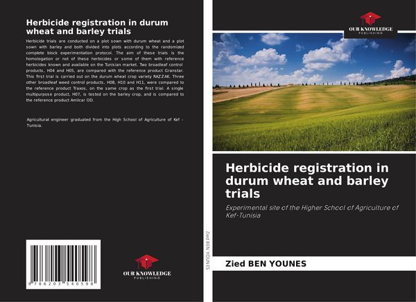 Produktbild: Herbicide registration in durum wheat and barley trials