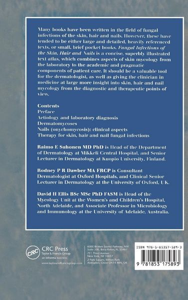 Produktbild: Fungal Infections of the Skin and Nails