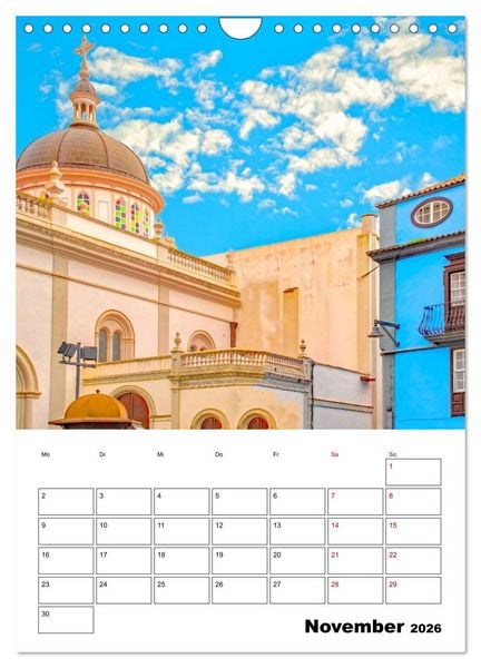 Produktbild: Wundersch&ouml;nes Reiseziel - La Laguna und La Orotava (Wandkalender 2026 DIN A4 hoch), CALVENDO Monatskalender